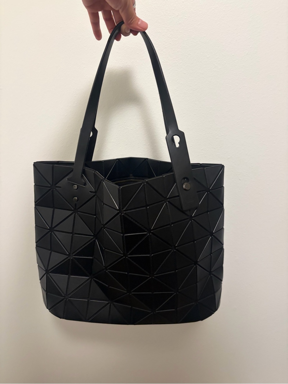 Issey Miyake Bao Bao zippered tote